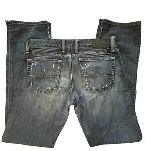 Lucky Brand Riley Jeans Womens 4/27 Bootcut Distressed Medium Wash Denim